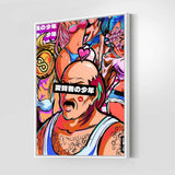 QR Pervy Boy NFT 26 Pervy Neighbor Edition Wall Art