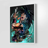 New Broly Wall Art