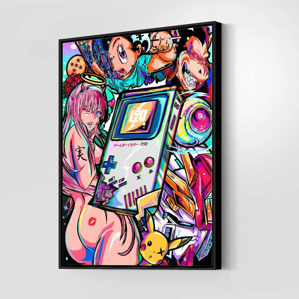 Game Room Madness Wall Art