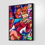 QR Pervy Boy NFT 11 Zapp Edition Wall Art