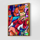 QR Pervy Boy NFT 11 Zapp Edition Wall Art