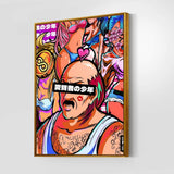 QR Pervy Boy NFT 26 Pervy Neighbor Edition Wall Art
