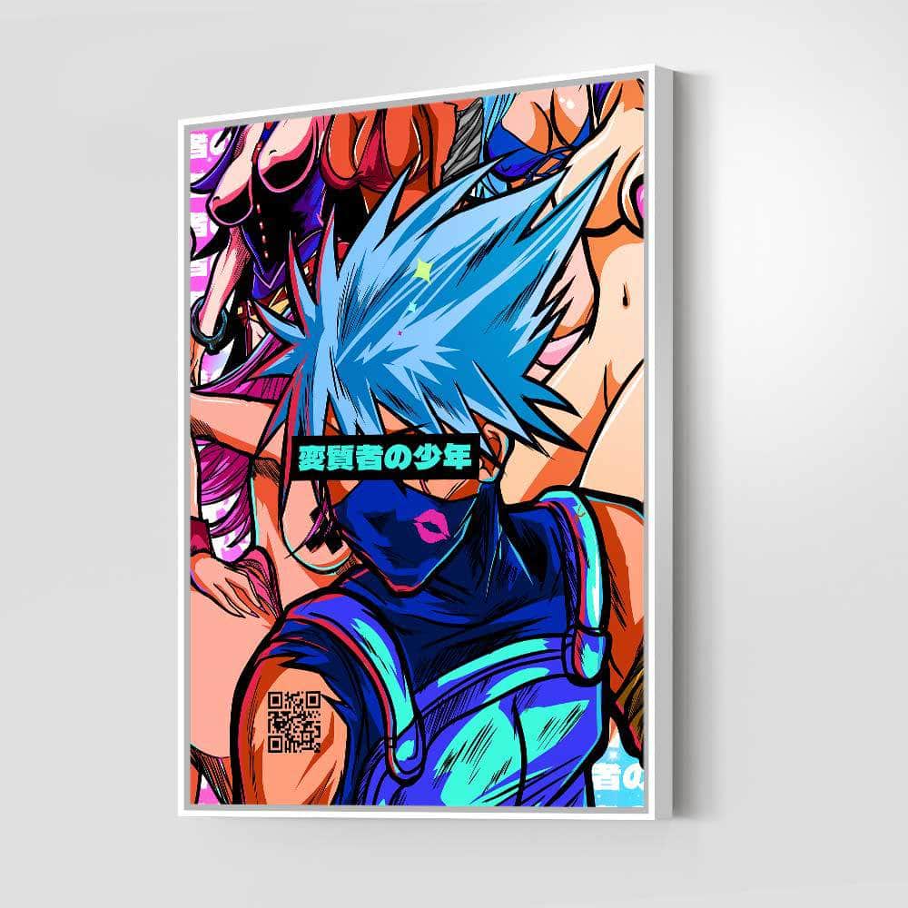 QR Pervy Boy NFT 28 Anbu Edition Wall Art