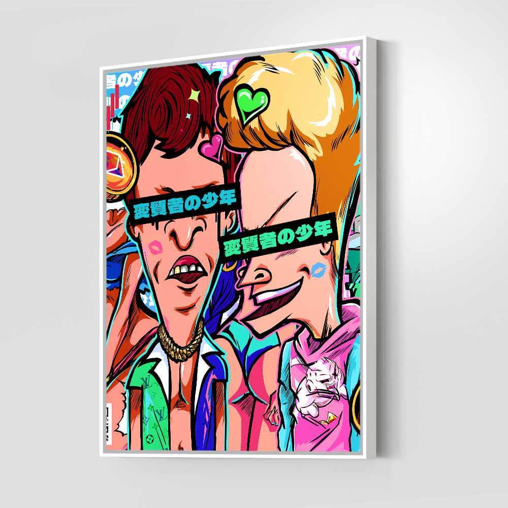 QR Pervy Boy NFT 16 BNB Edition 3 Wall Art