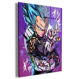 Vegeta SS God Blue Wall Art