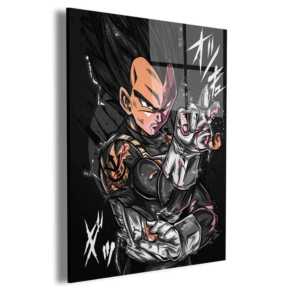 Base Vegeta Warm Wall Art