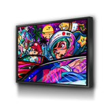 Super Miami Speed Race Wall Art