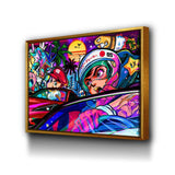 Super Miami Speed Race Wall Art