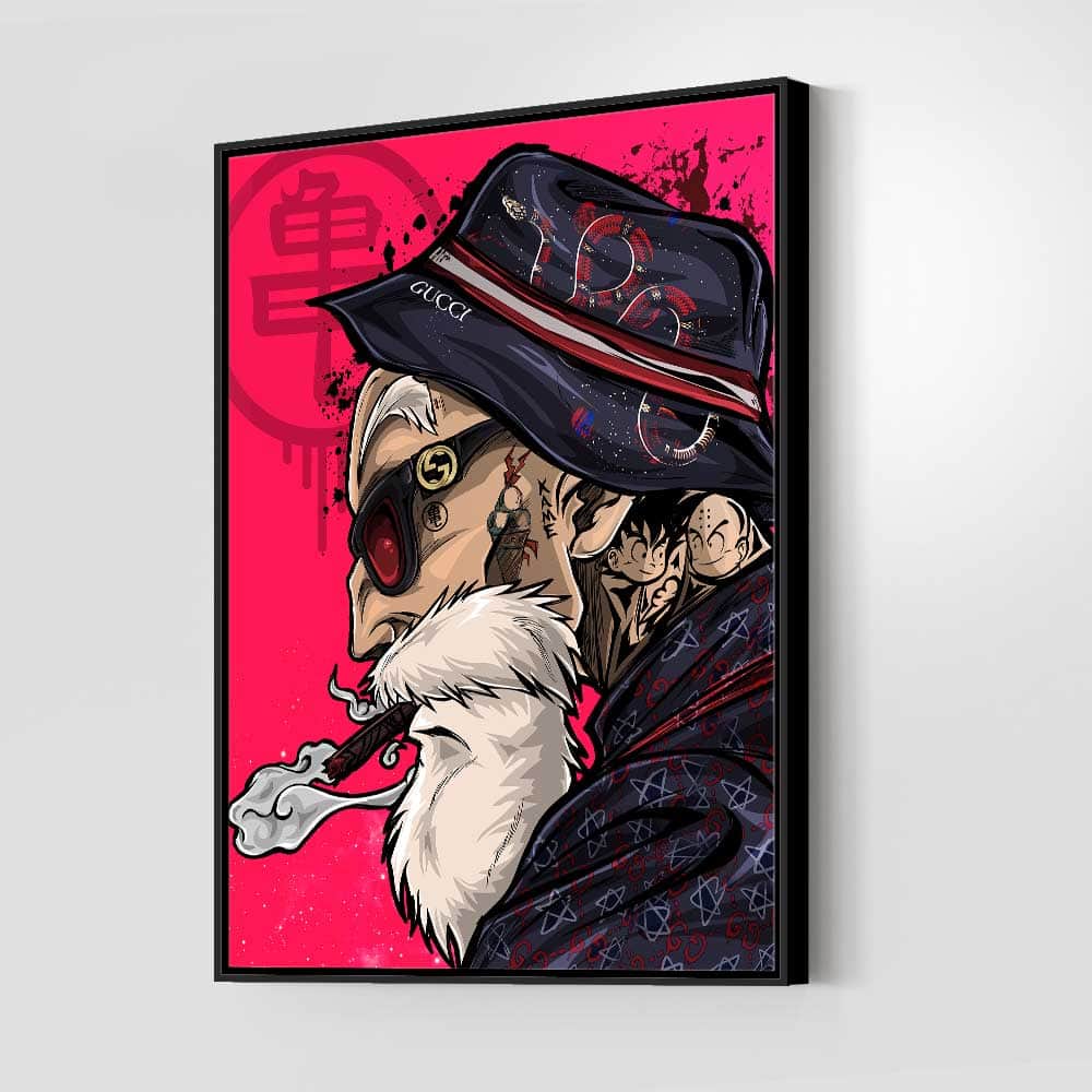Master Roshi Wall Art