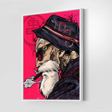 Master Roshi Wall Art