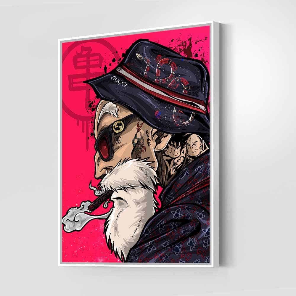 Master Roshi Wall Art