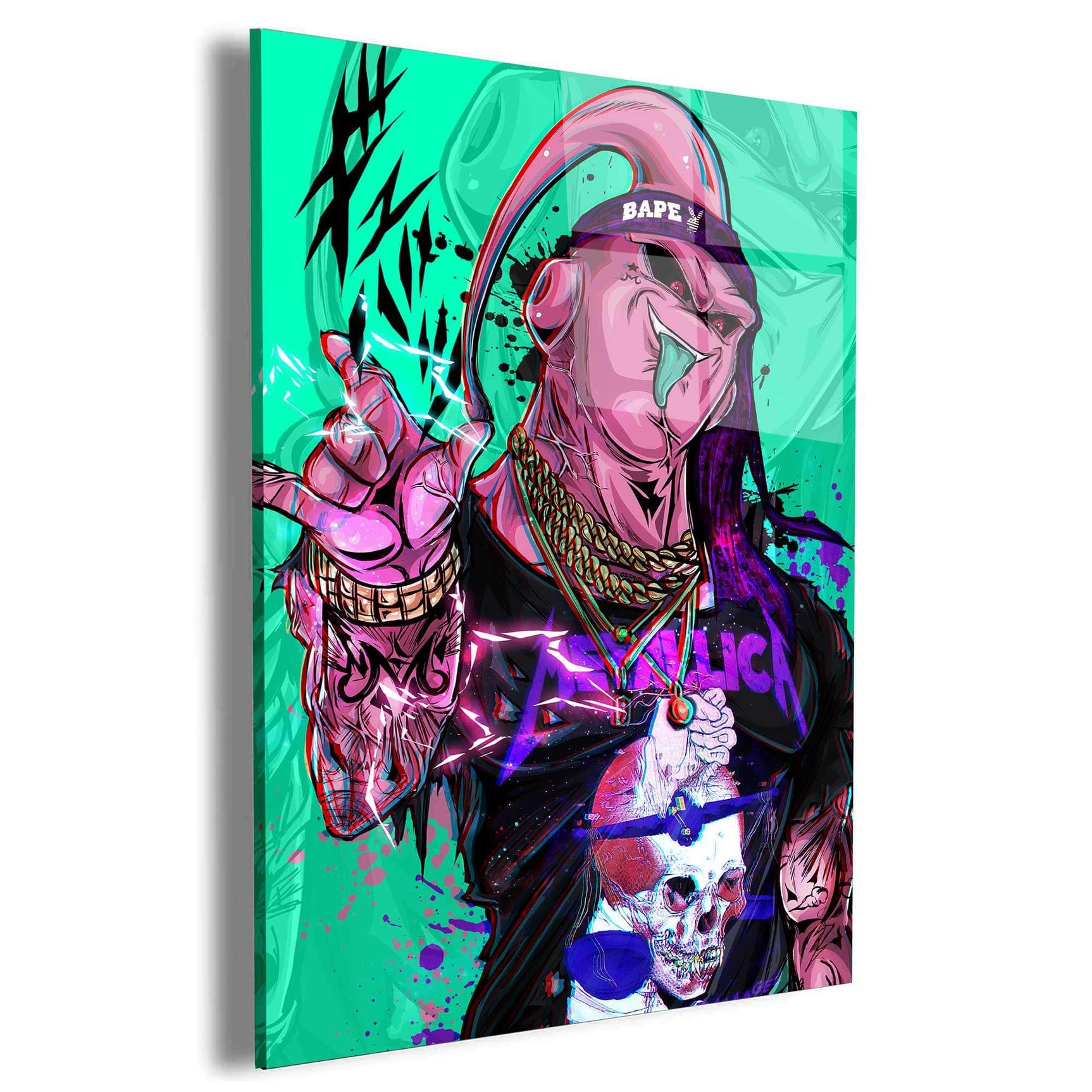 Rockstar Buu Wall Art