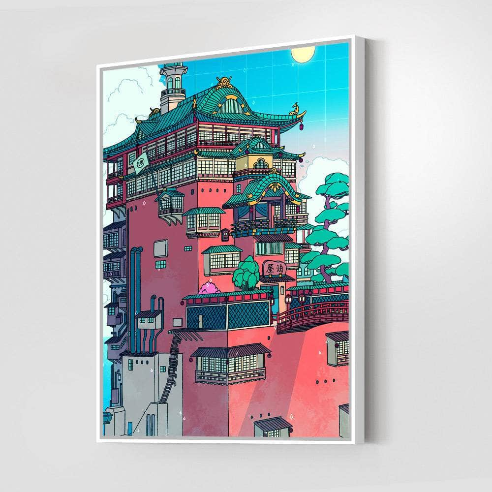 Bathhouse Day Wall Art