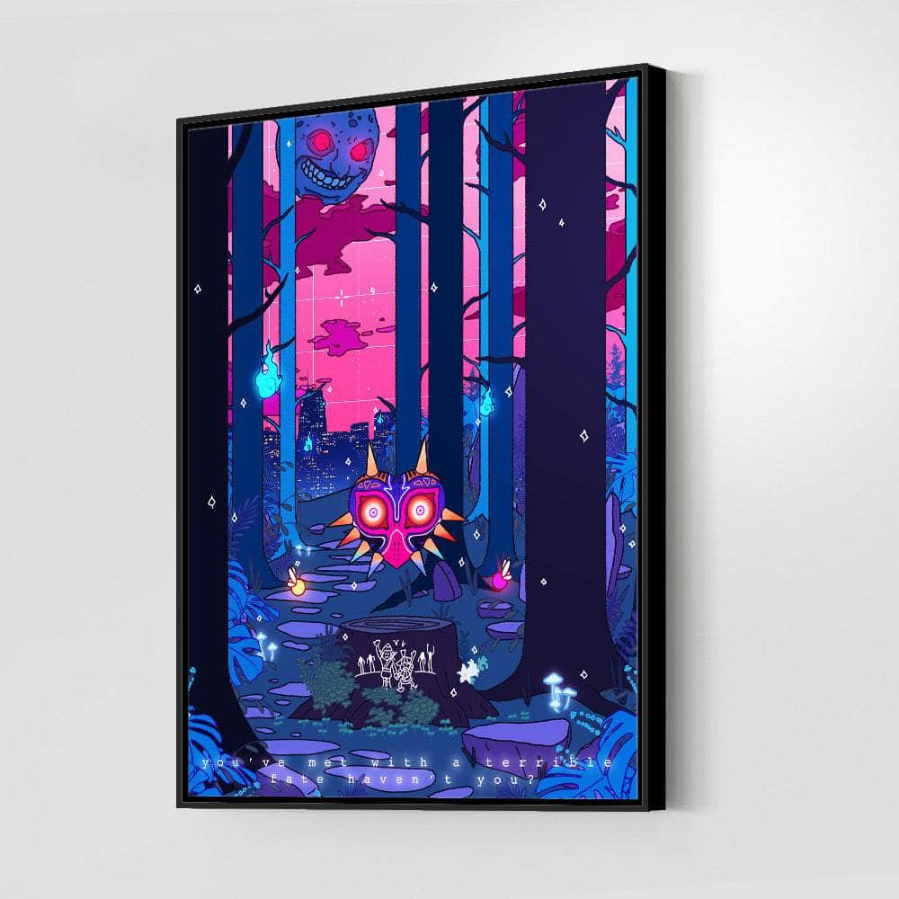 Majora S Mask V2 Wall Art