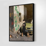 Mob and Cats Wall Art