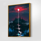 Lunar Dripping Wall Art