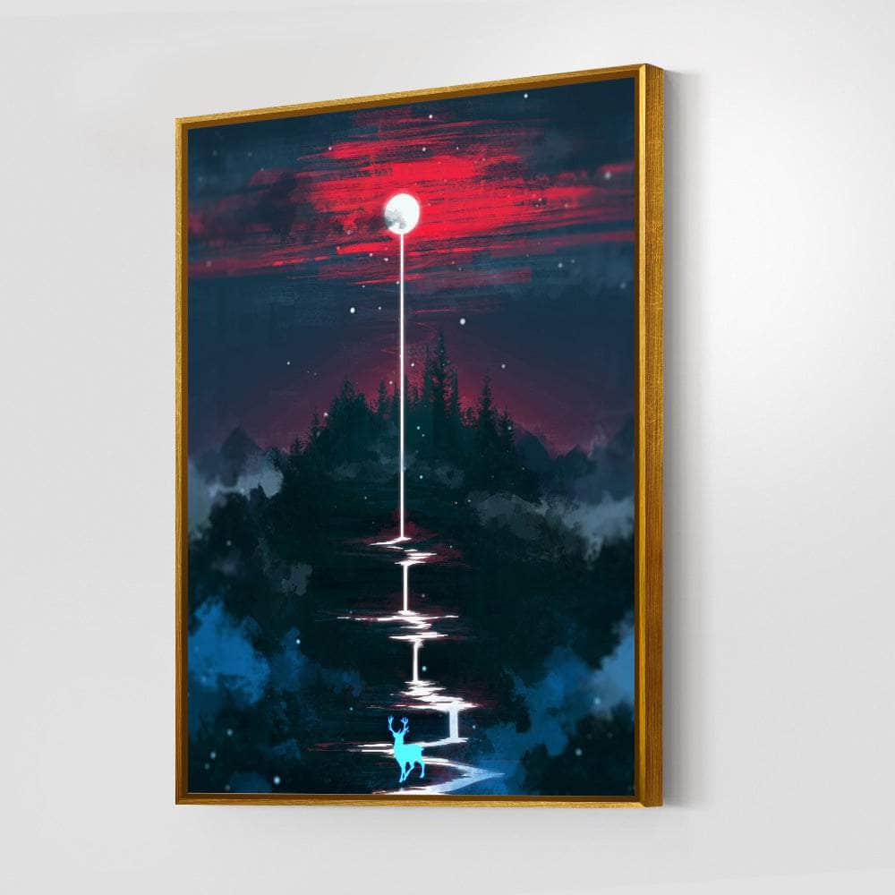 Lunar Dripping Wall Art