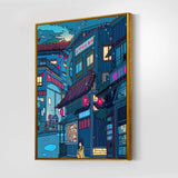 Rainy Day Encounter Wall Art