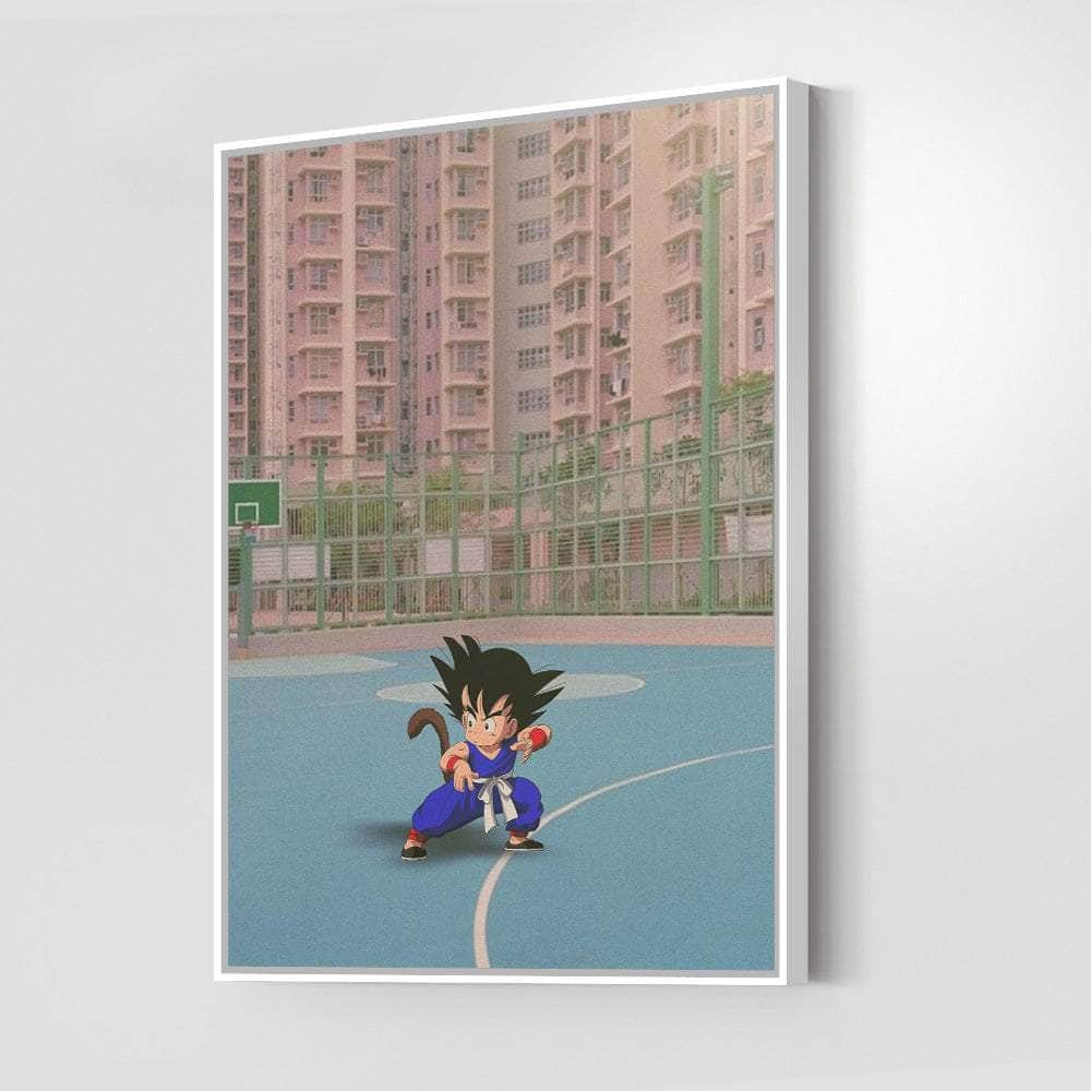 Kid Goku Wall Art