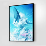 Sky Whale Wall Art