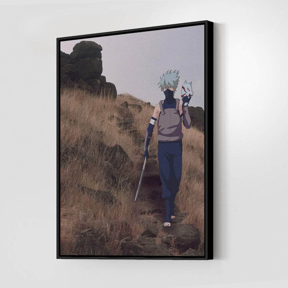 Kakashi Lone Walk Wall Art
