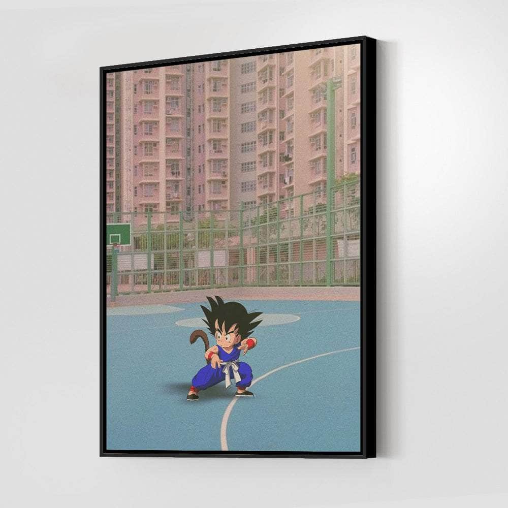 Kid Goku Wall Art