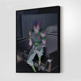 Dark Hisoka Wall Art