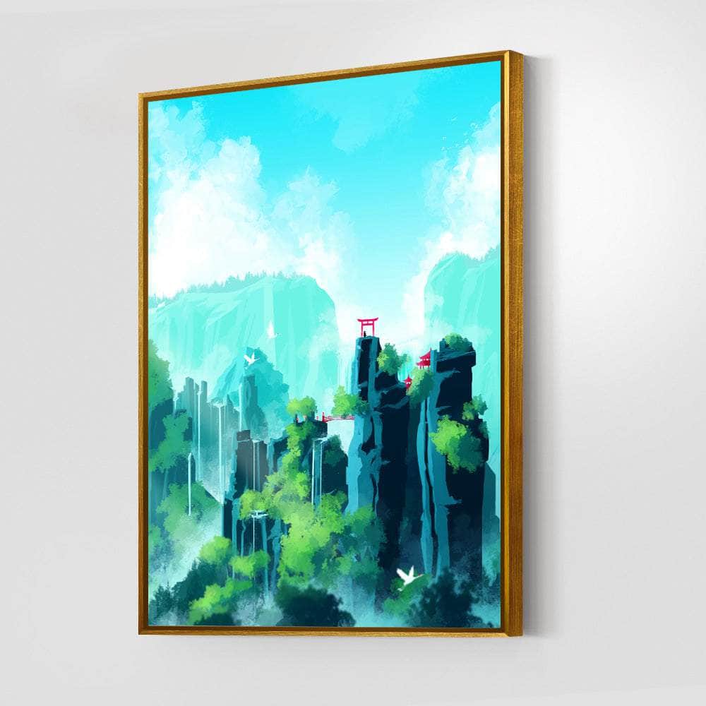 Peak Falls Wall Art