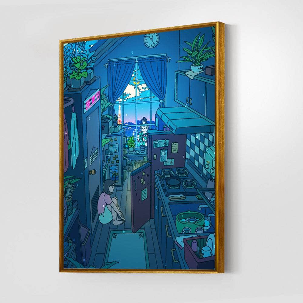Perfect Blue Wall Art