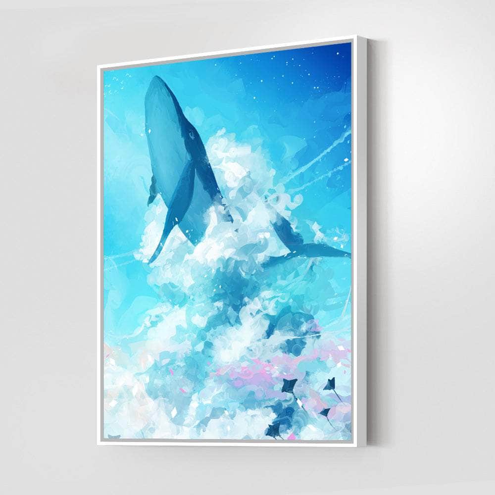 Sky Whale Wall Art