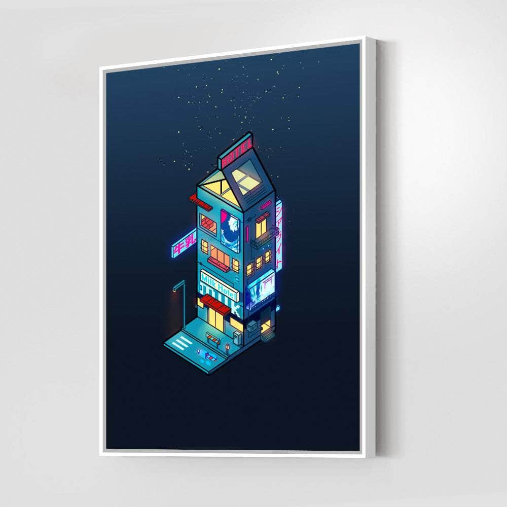Cyberpunk Milk Wall Art