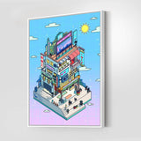 Corner Store Day Wall Art