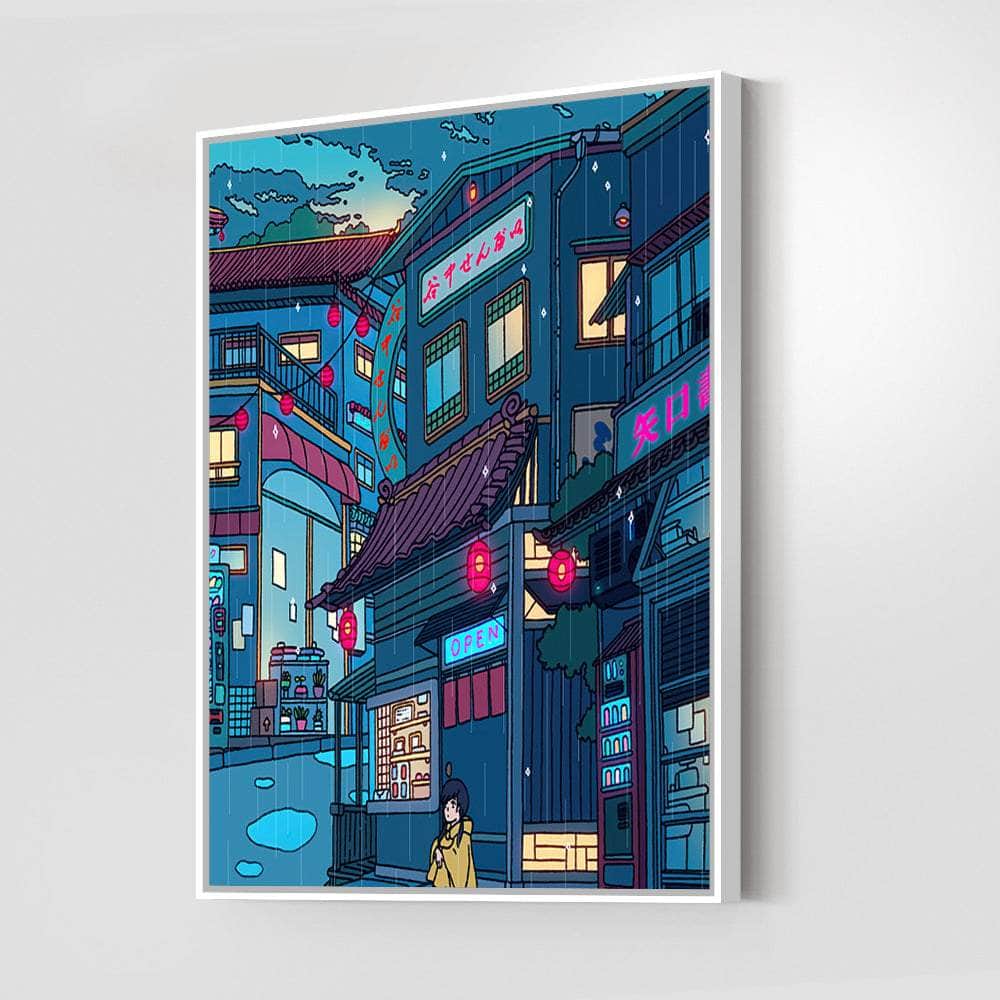 Rainy Day Encounter Wall Art
