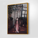 Nezuko building Wall Art