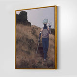 Kakashi Lone Walk Wall Art