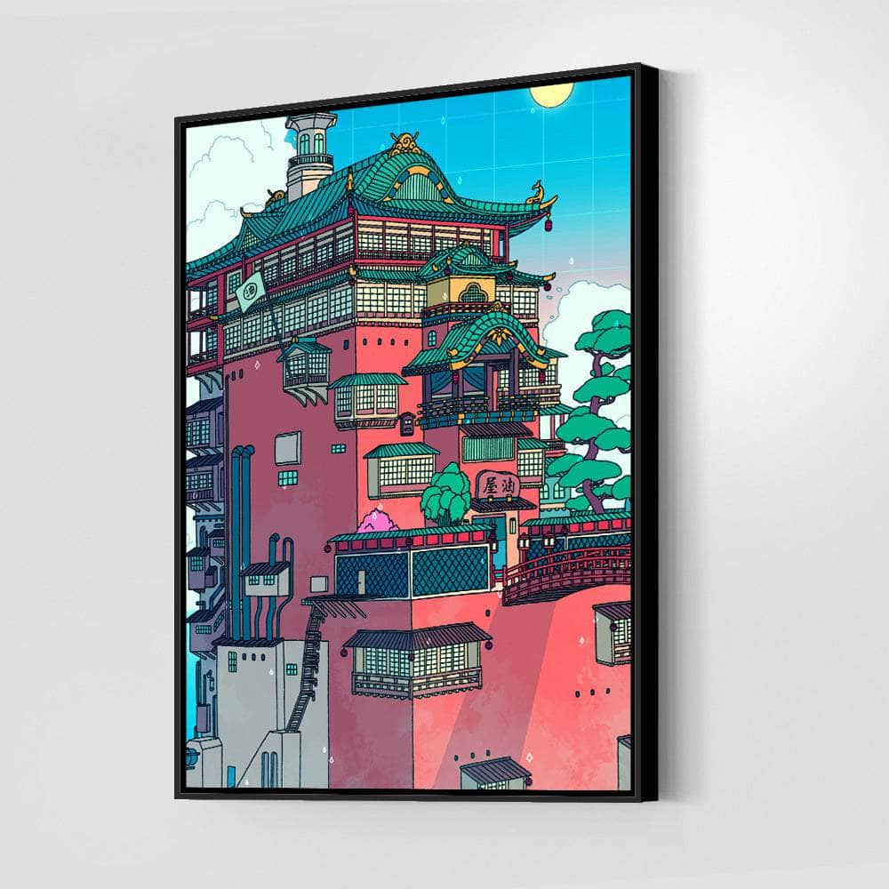 Bathhouse Day Wall Art