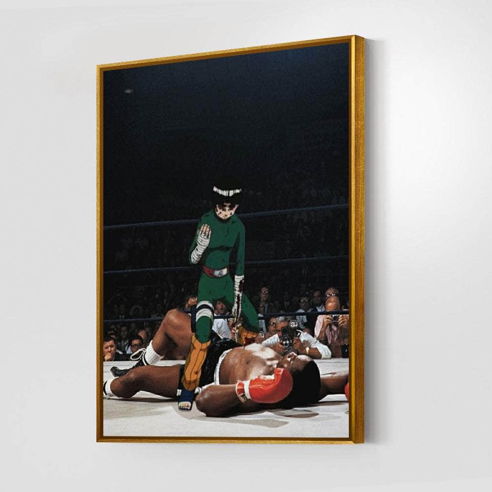 Rock Lee vs Patterson Wall Art
