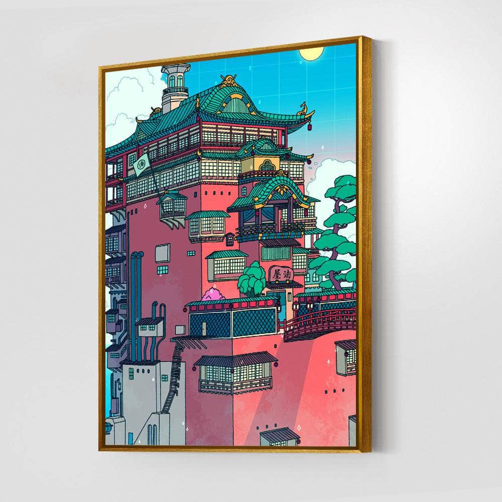 Bathhouse Day Wall Art