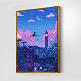 Kiki's Night Flight Wall Art