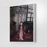 Nezuko building Wall Art