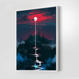 Lunar Dripping Wall Art