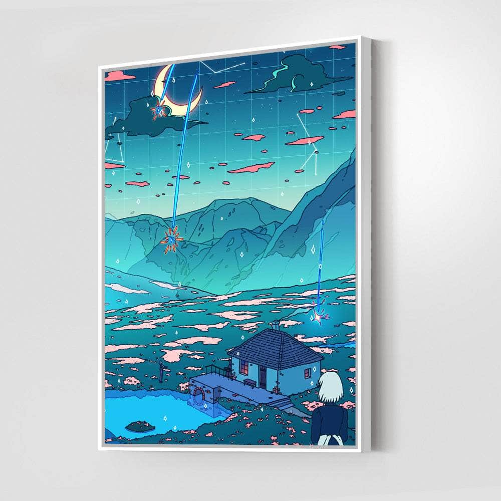 Crystal Shower Wall Art