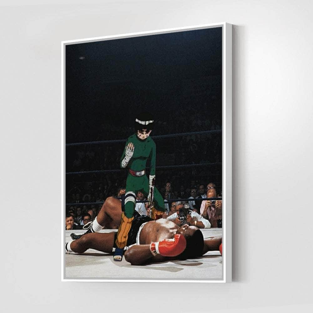 Rock Lee vs Patterson Wall Art